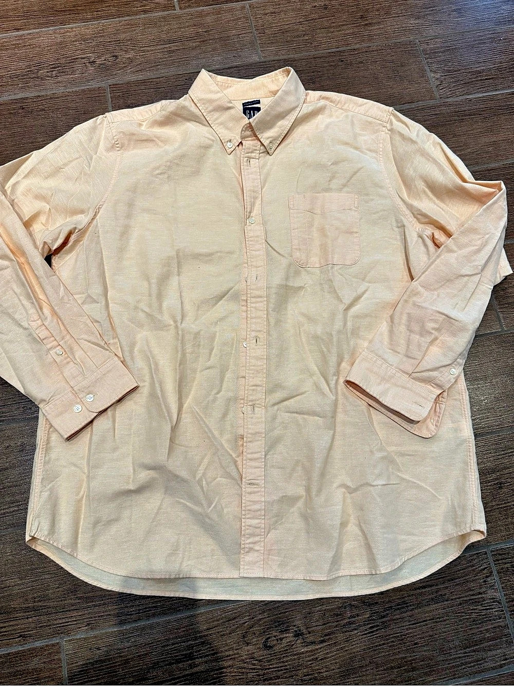 GAP Standard Fit Stretch Button-Down Shirt XXL
